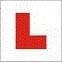 Driving School Learner Plates