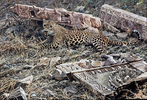 Original Leopard Painting
